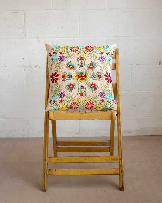 Embroidered Cushion Cover