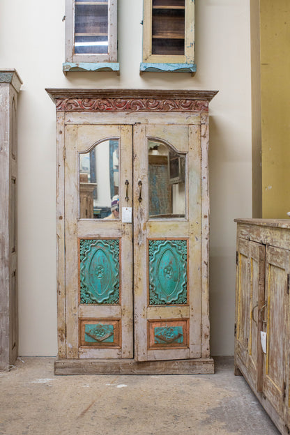 Cream Mirror Cabinet