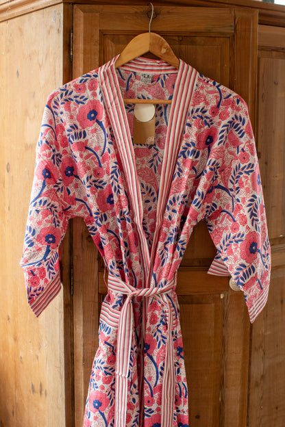 Hand Printed Kimono