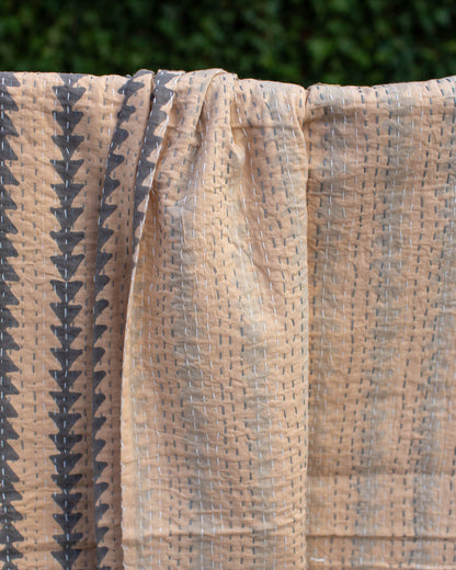 Gudri Kantha Throw