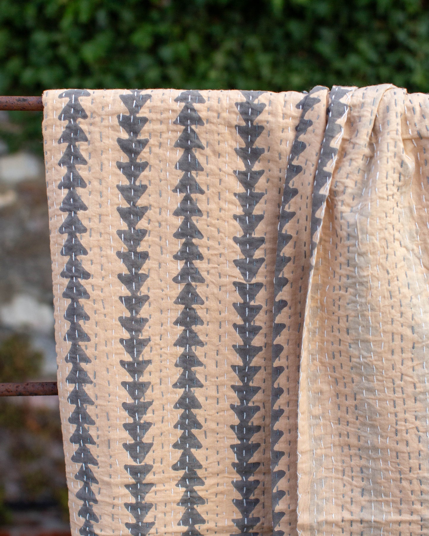 Gudri Kantha Throw
