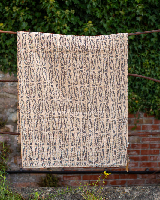 Geometric Gudri Kantha Throw
