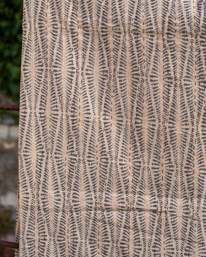 Geometric Gudri Kantha Throw