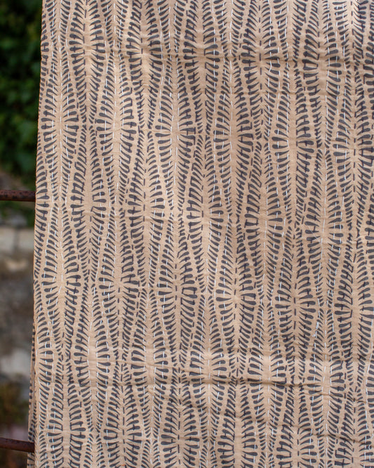 Geometric Gudri Kantha Throw