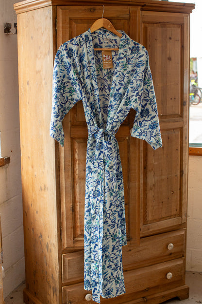 Hand Printed Kimono