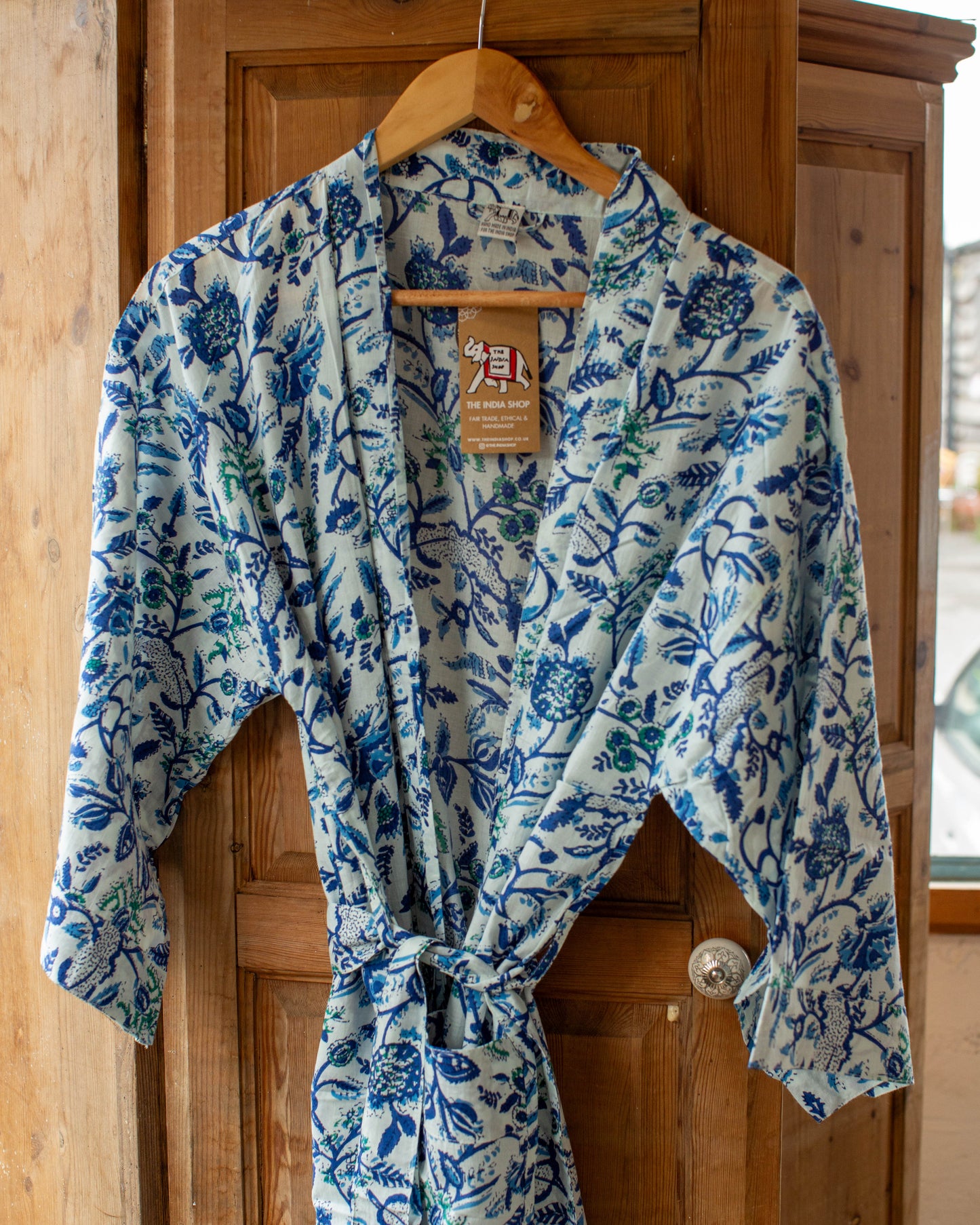Hand Printed Kimono