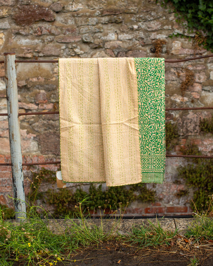 Gudri Kantha Throw