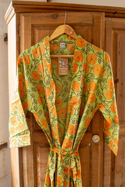 Hand Printed Kimono