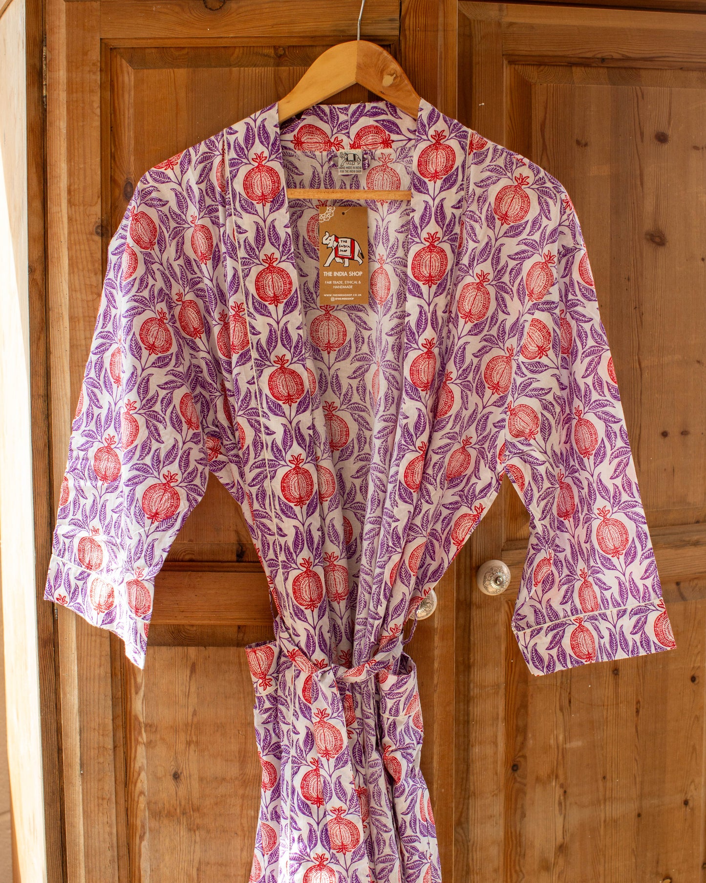 Hand Printed Kimono