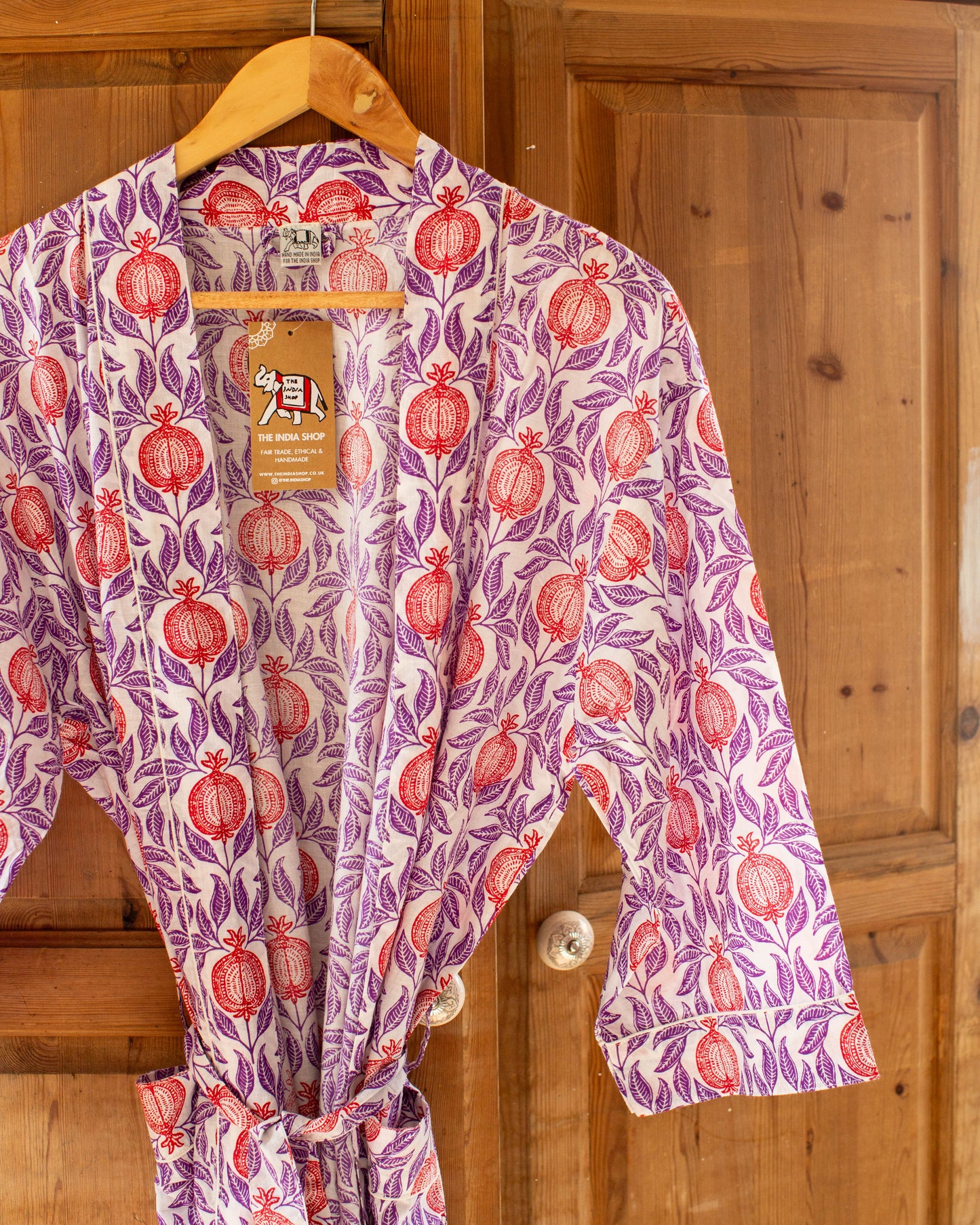 Hand Printed Kimono