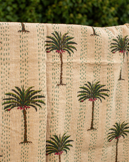 Gudri Kantha Throw