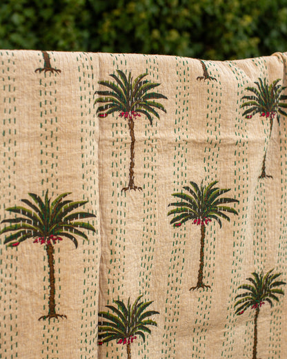 Gudri Kantha Throw