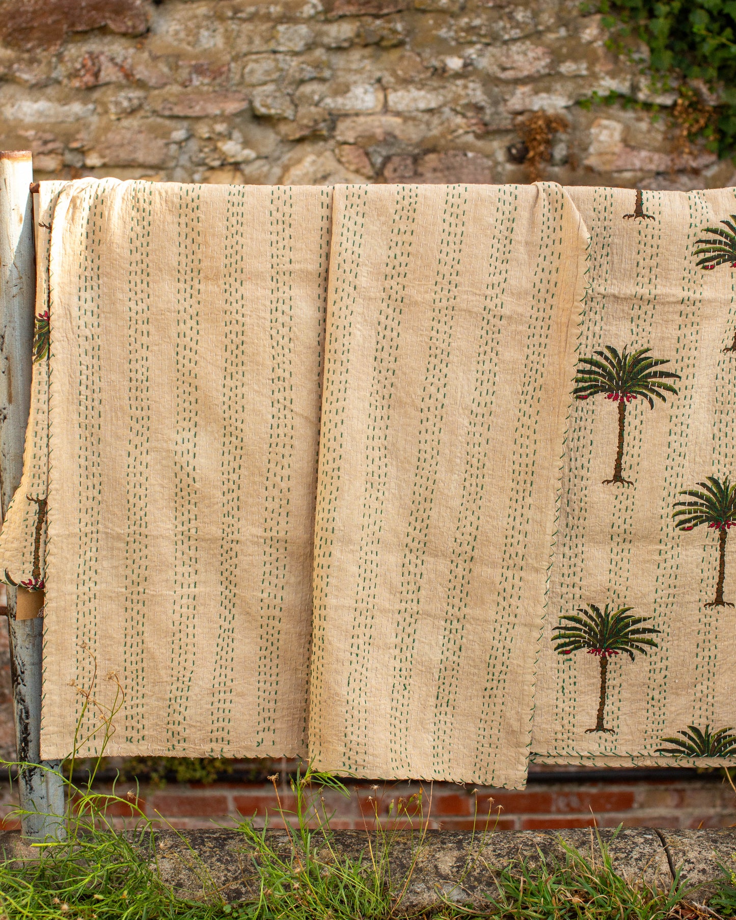 Gudri Kantha Throw