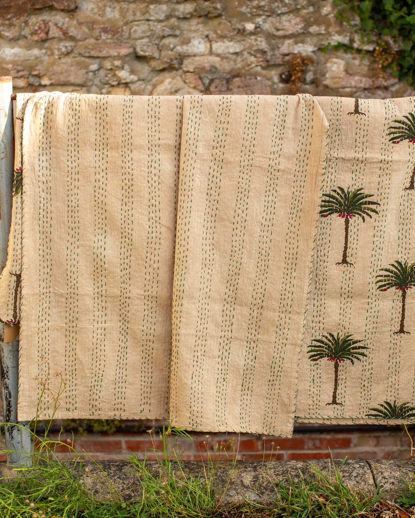 Gudri Kantha Throw