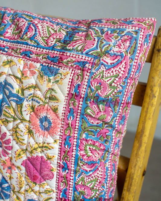 *Archive Collection* Print Block Cushion Cover