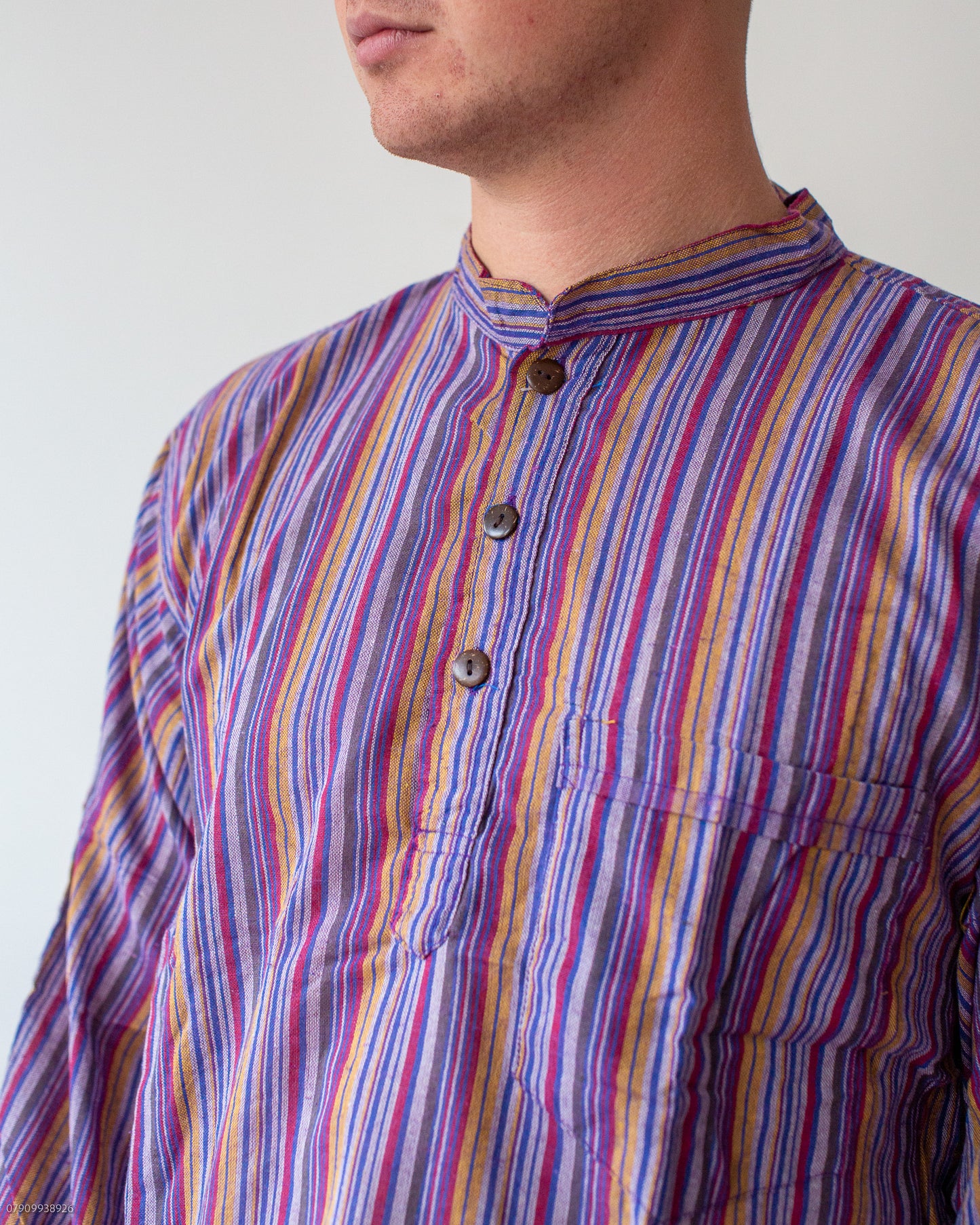 Purple Stripe Shirt