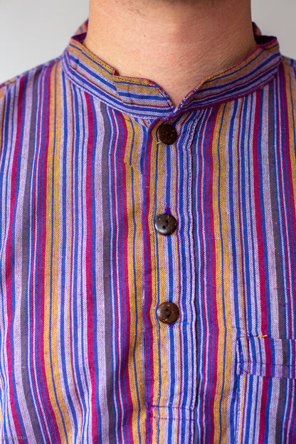 Purple Stripe Shirt