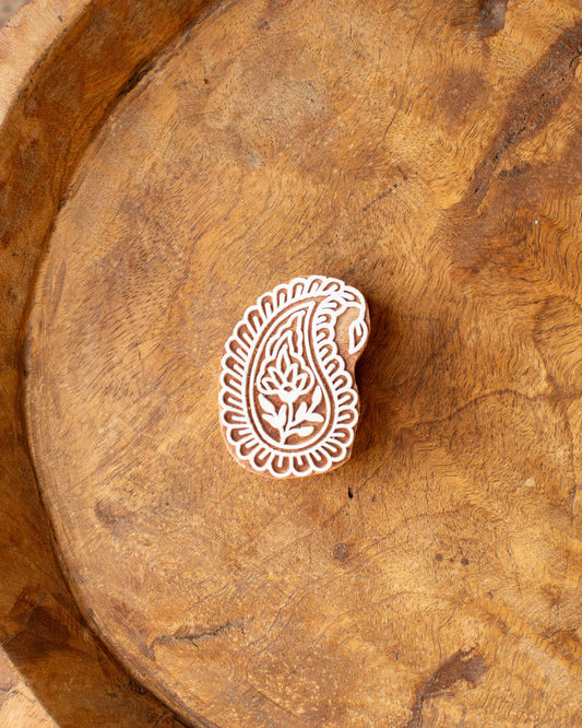 Paisley Printing Block