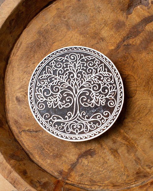 Tree of Life Printing Block
