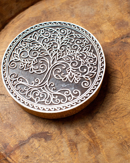 Tree of Life Printing Block
