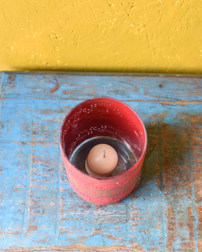 Large Red Candle Votive