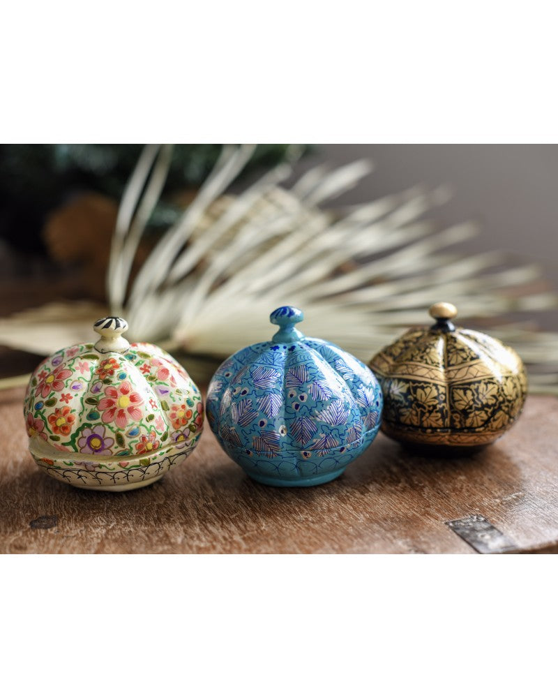 Conche Paper Mache Pot - The india Shop