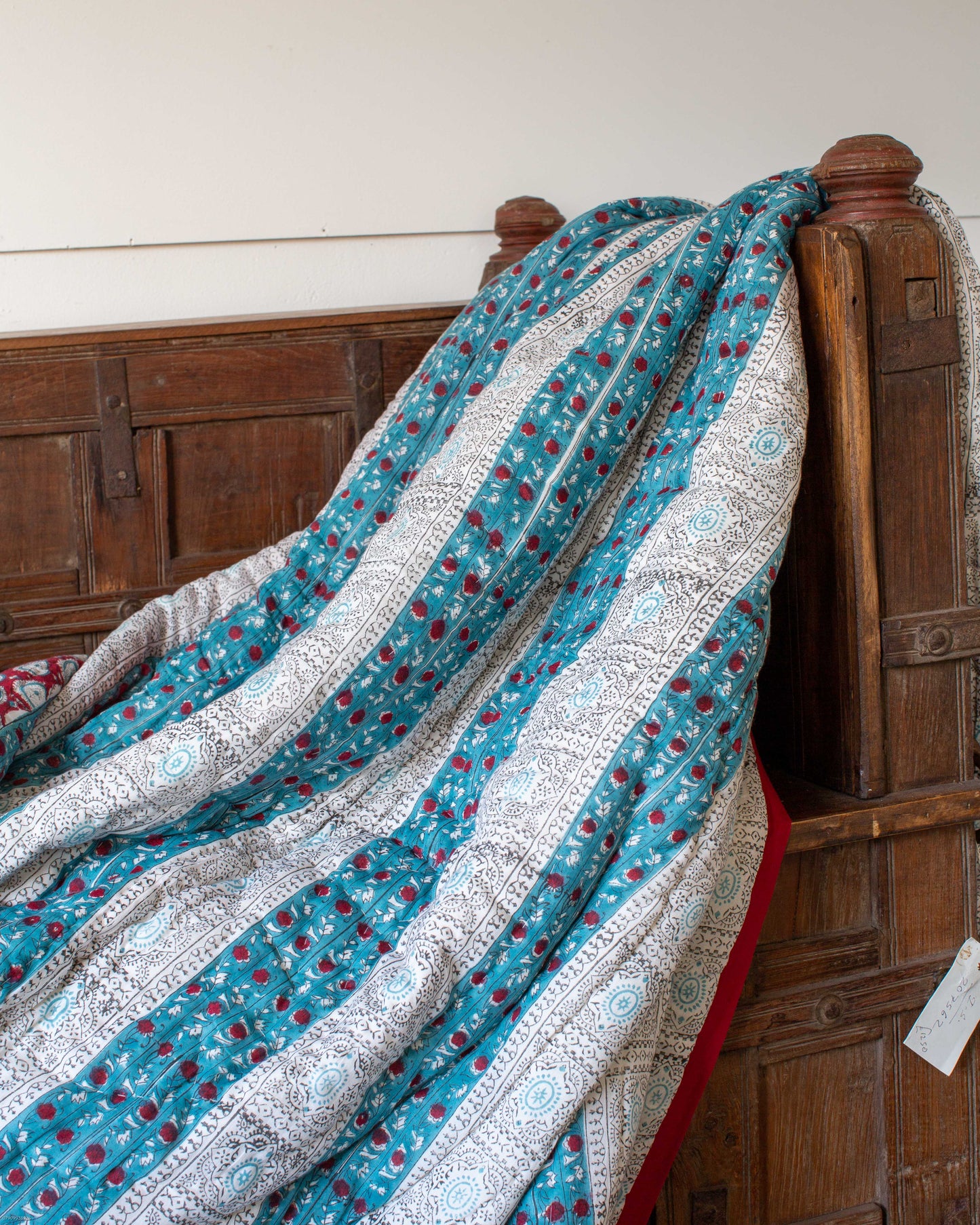 Print Block Cotton Quilt