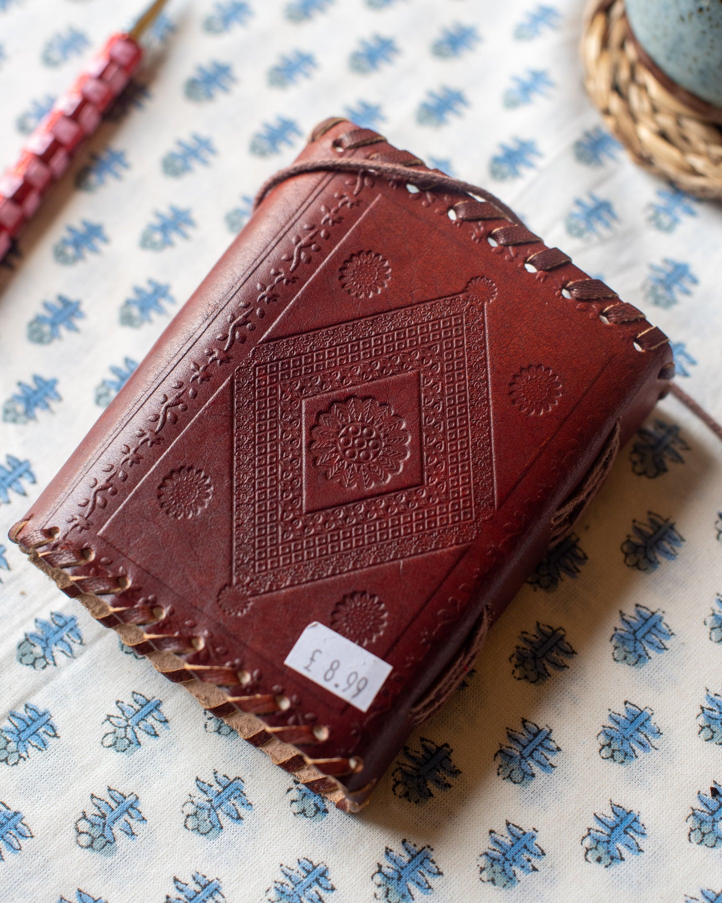 Load image into Gallery viewer, Elephant Leather Notebook - The india Shop
