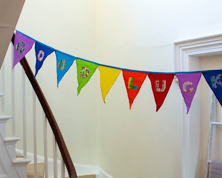 Rainbow Good Luck Bunting - The india Shop