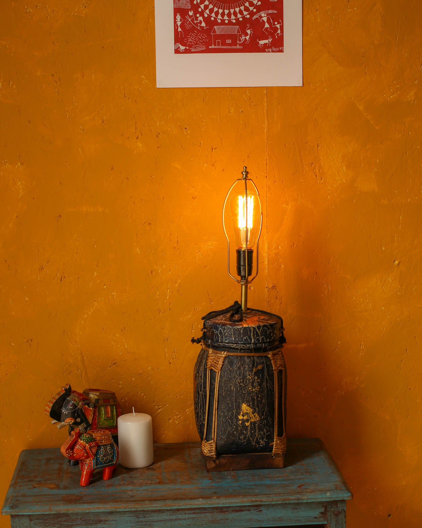 Rice Jar Lamp