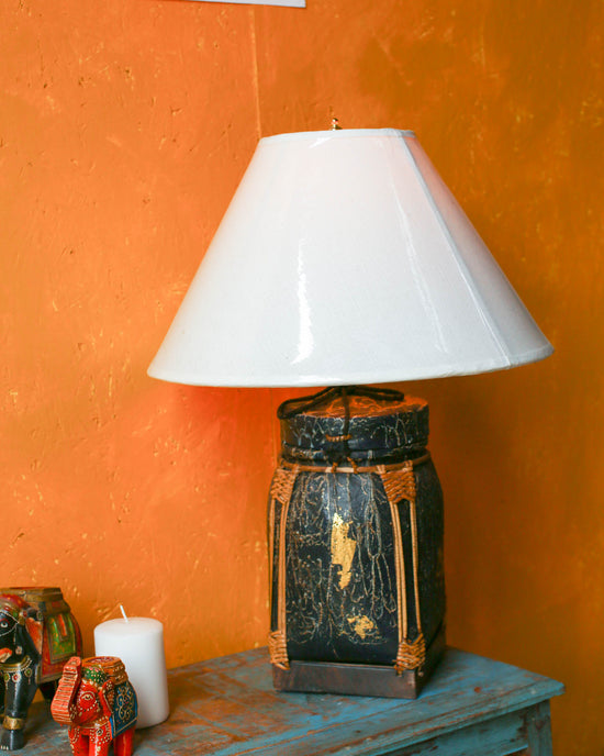 Rice Jar Lamp