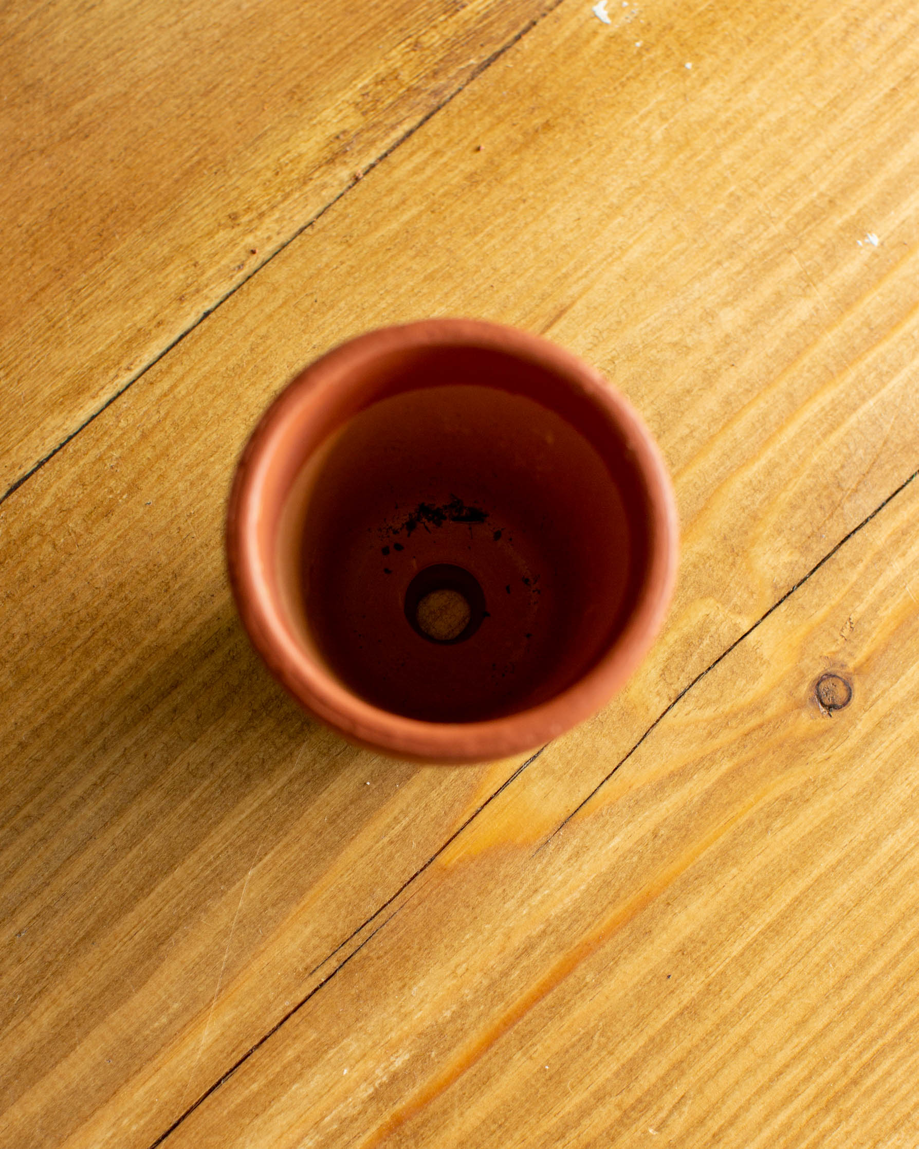 Clay Handmade Handpainted Flower Pot set of 3 - The india Shop