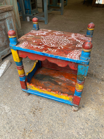 Vintage prayer table