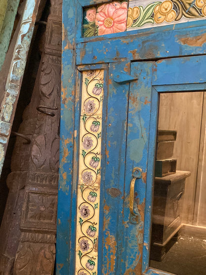 Large blue dresser