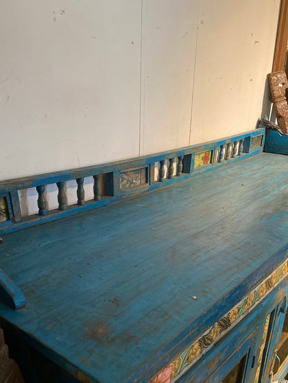 Large blue dresser