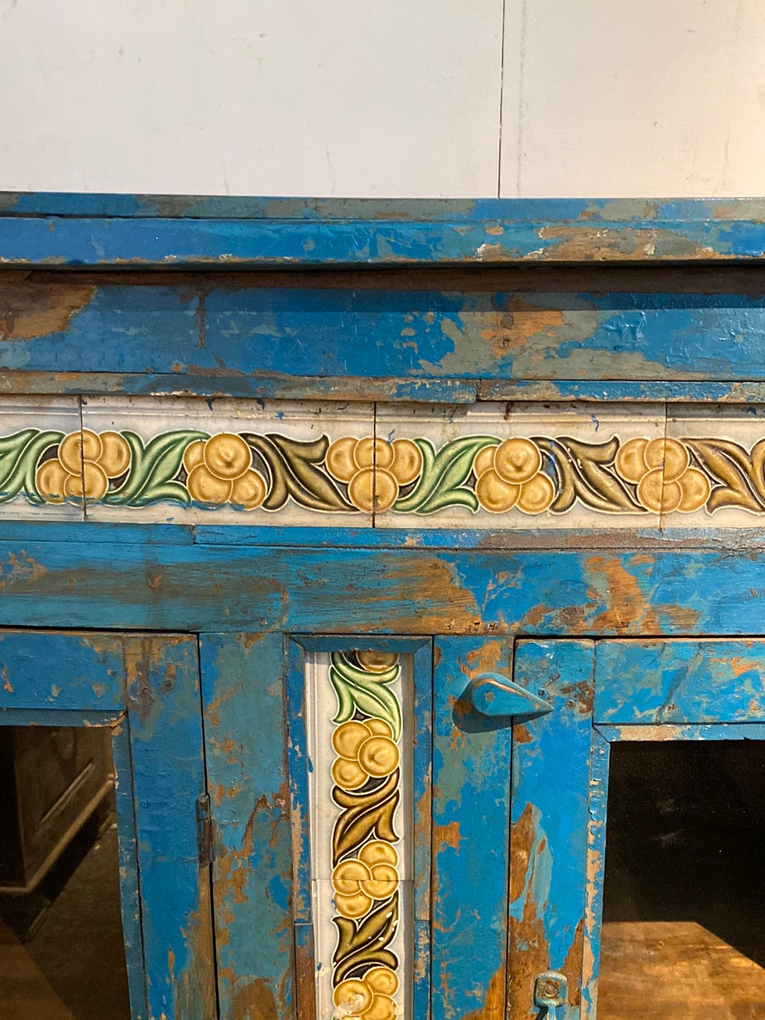 Large blue dresser