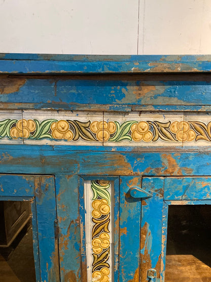 Large blue dresser