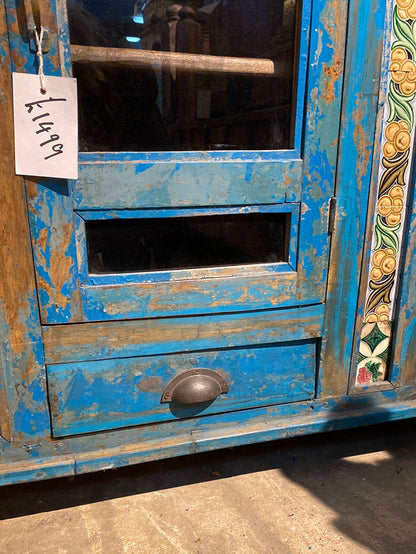 Large blue dresser