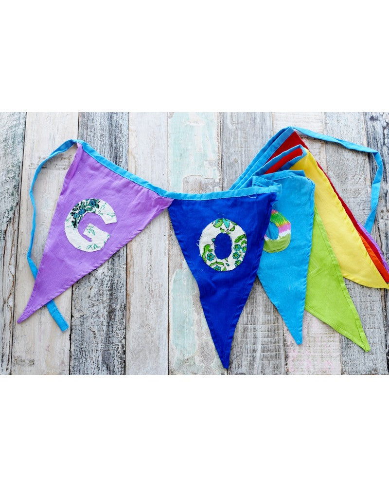 Rainbow Good Luck Bunting - The india Shop