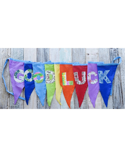 Rainbow Good Luck Bunting - The india Shop