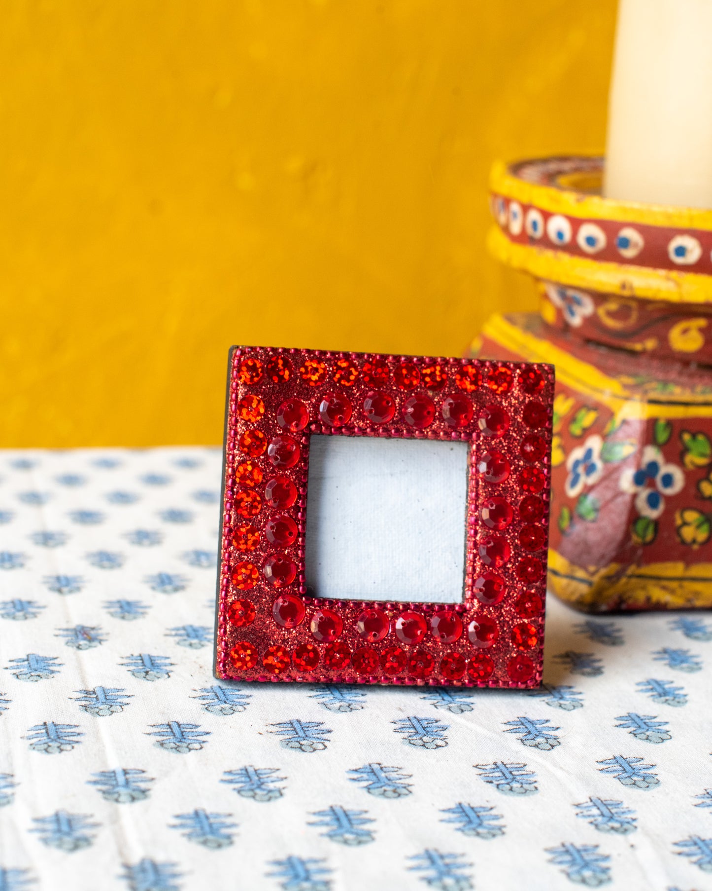 glitter picture frame - The india Shop