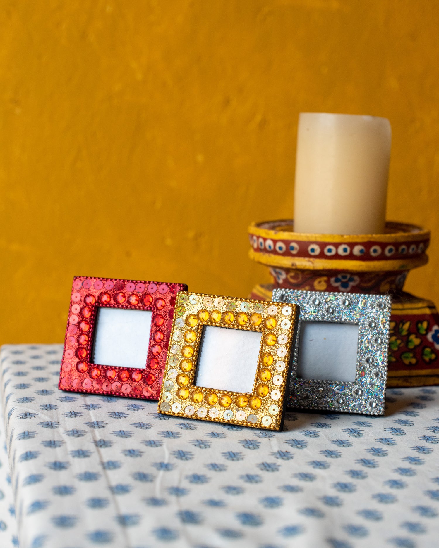 glitter picture frame - The india Shop