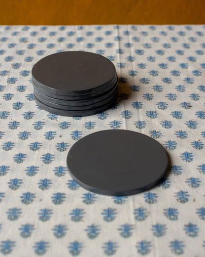 Grey Bamboo Coaster - The india Shop