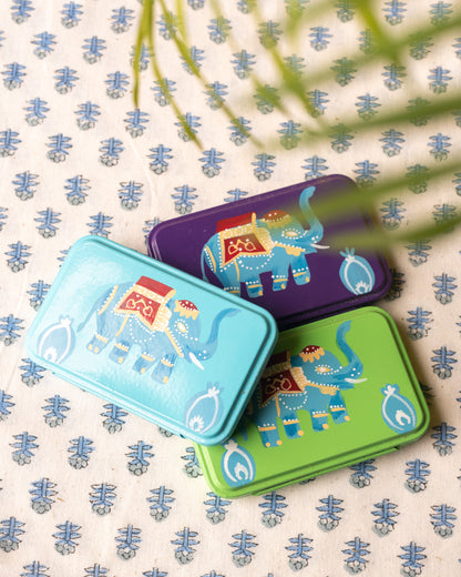 Elephant Pin Box - The india Shop